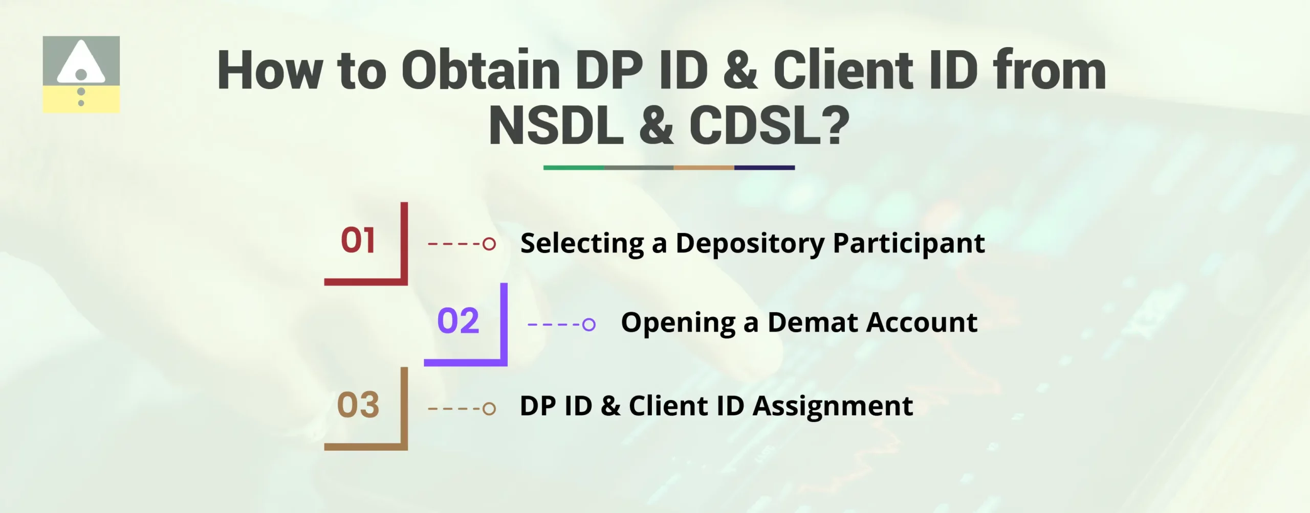 How to Obtain DP ID and Client ID from NSDL?