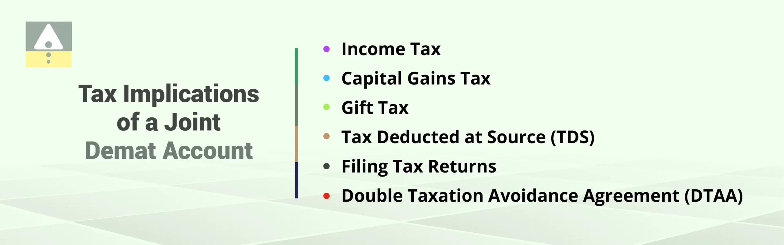 Tax Implications of a Joint Demat Account