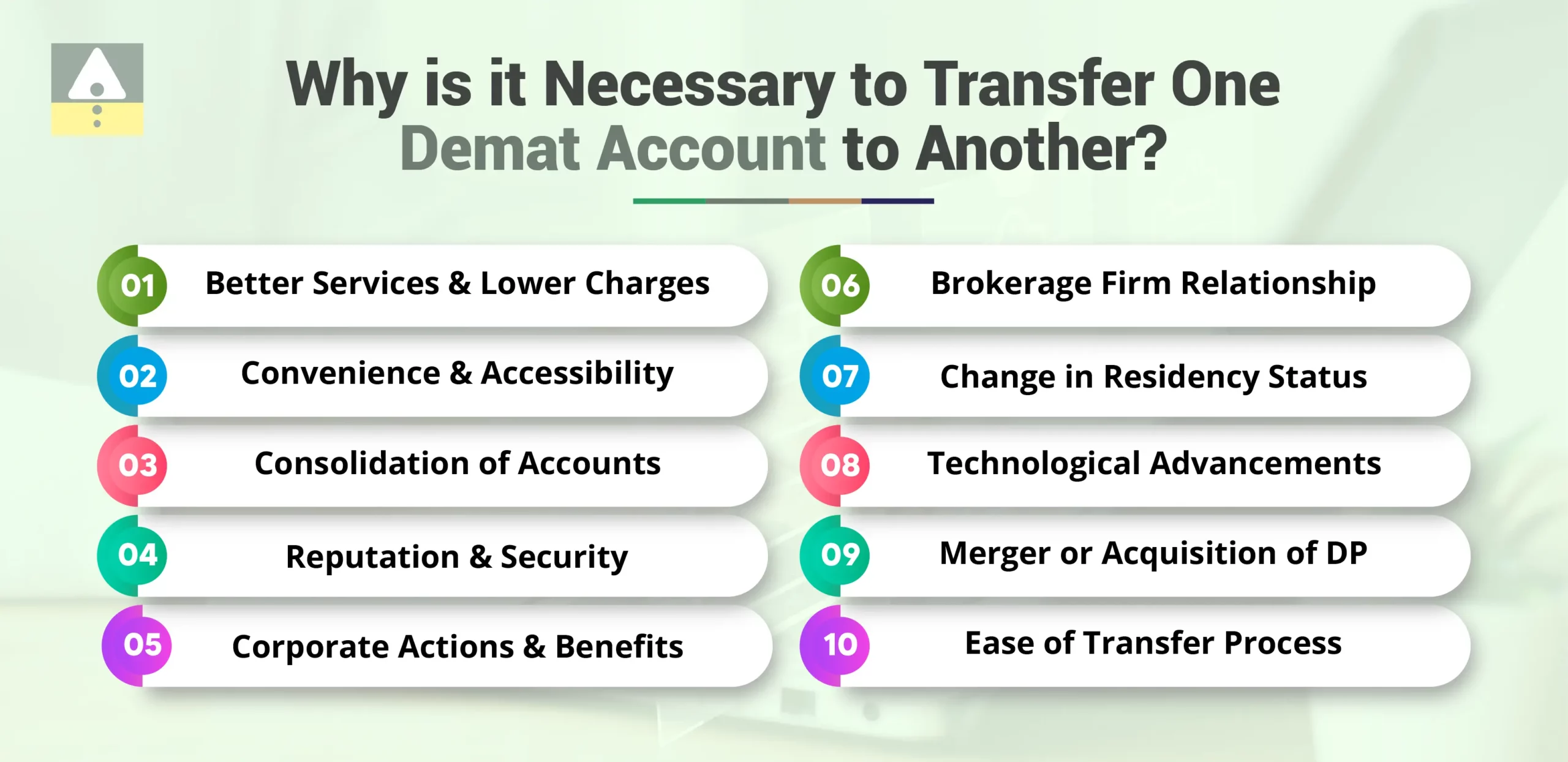 Why is it Necessary to Transfer One Demat Account to Another?