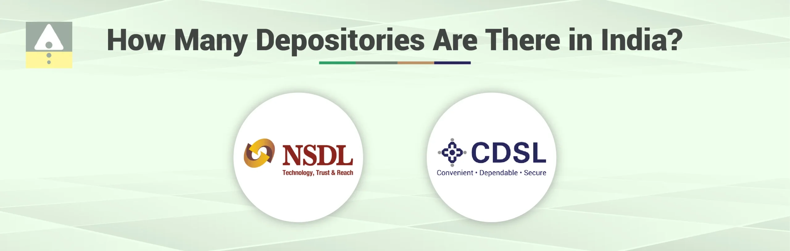 Depositories in India?