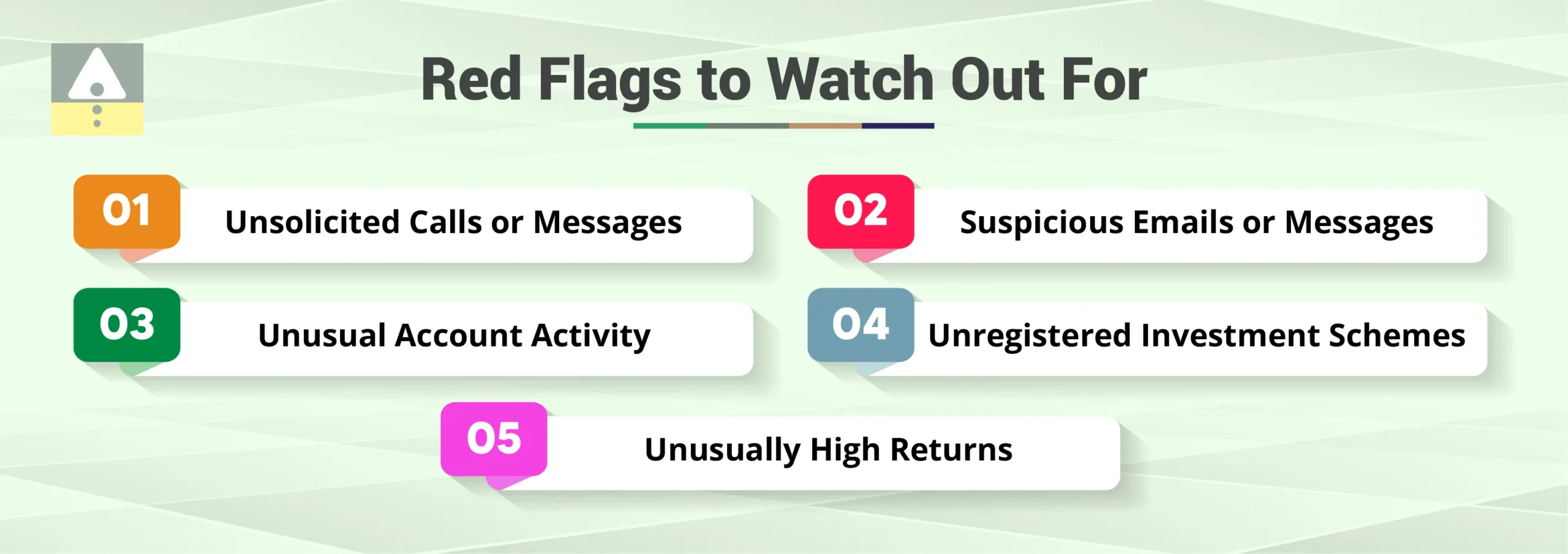 Red Flags to Watch Out For