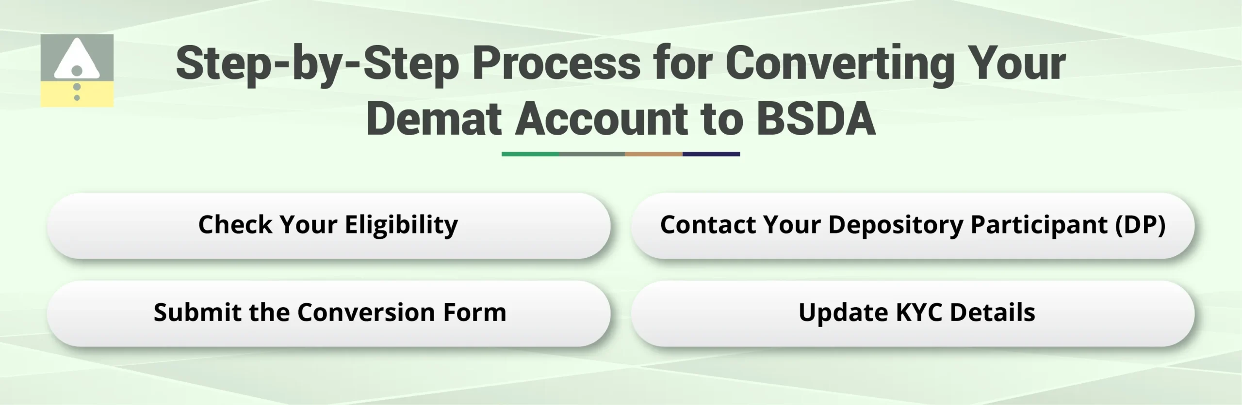 Step-by-Step Process for Converting Your Demat Account to BSDA