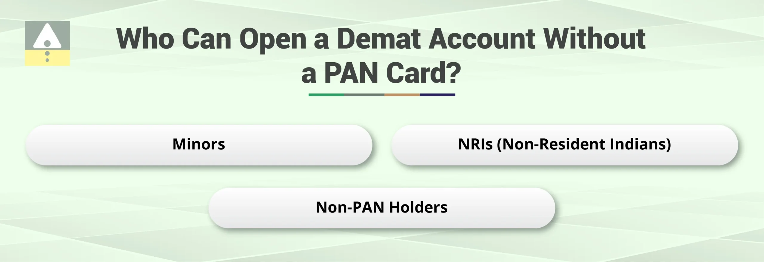 Who Can Open a Demat Account Without a PAN Card?