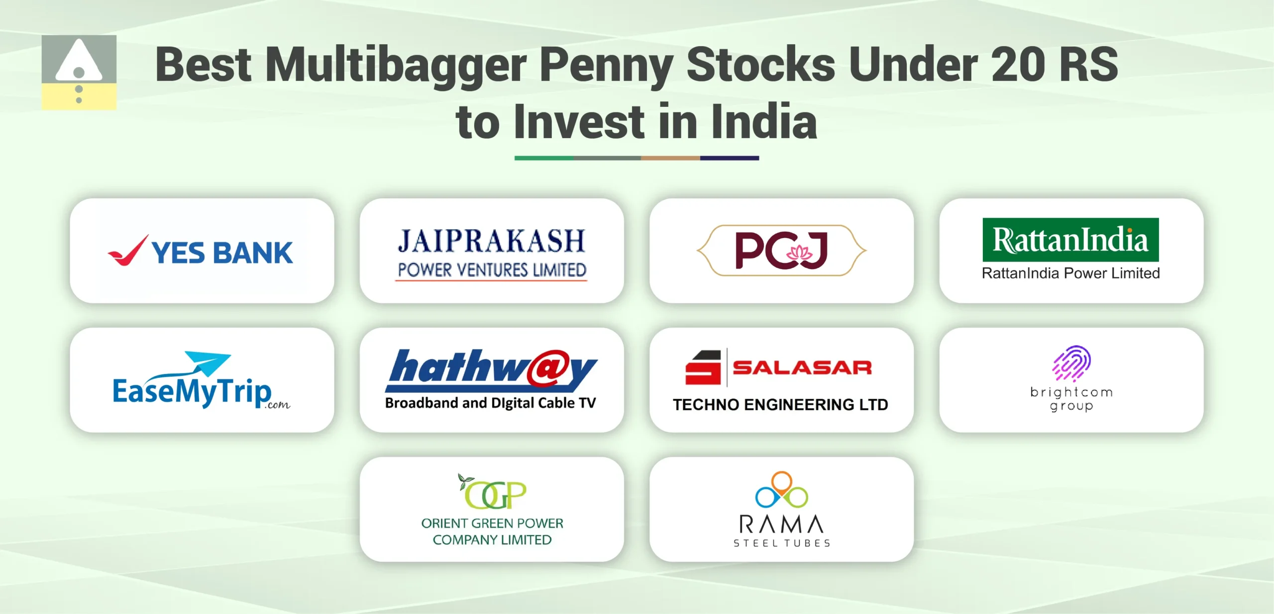 Best Multibagger Penny Stocks Under 20 RS to Invest in India