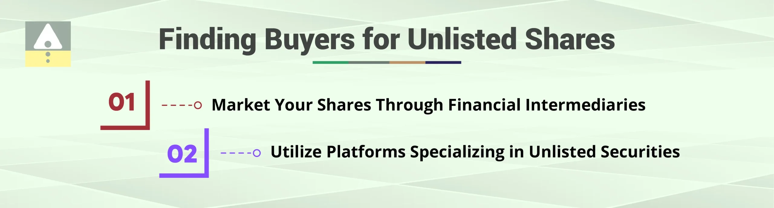 Finding Buyers for Unlisted Shares