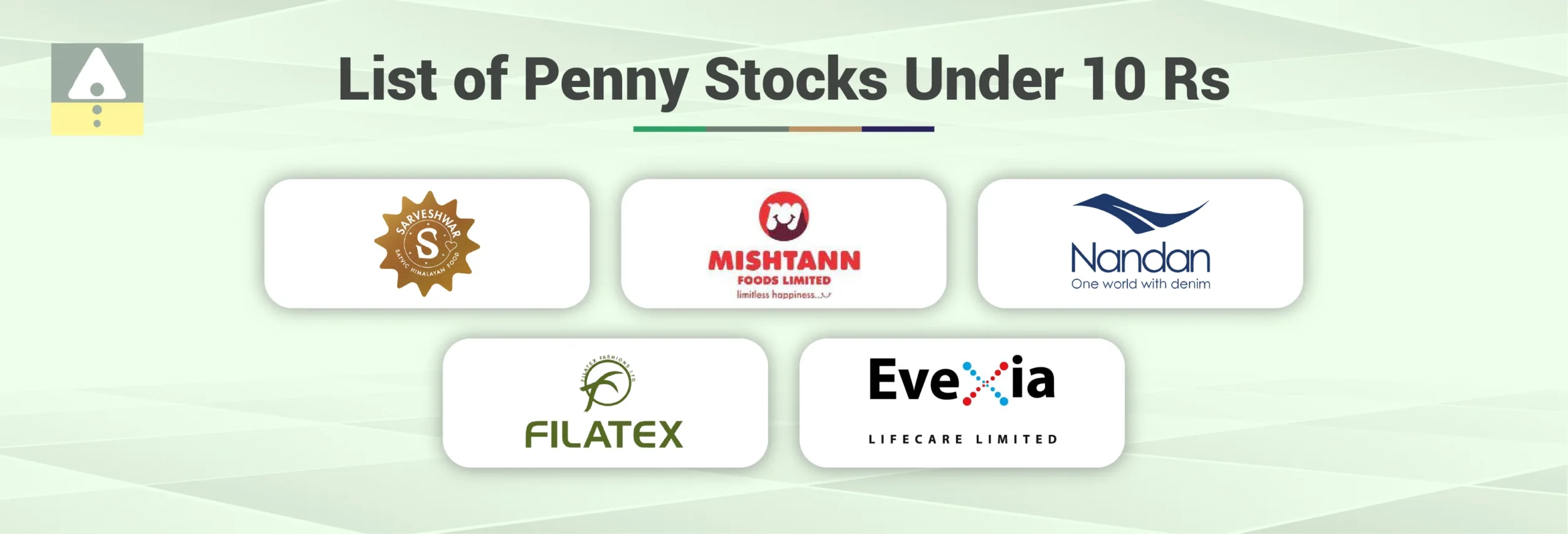 List of Penny Stocks Under 10 Rs