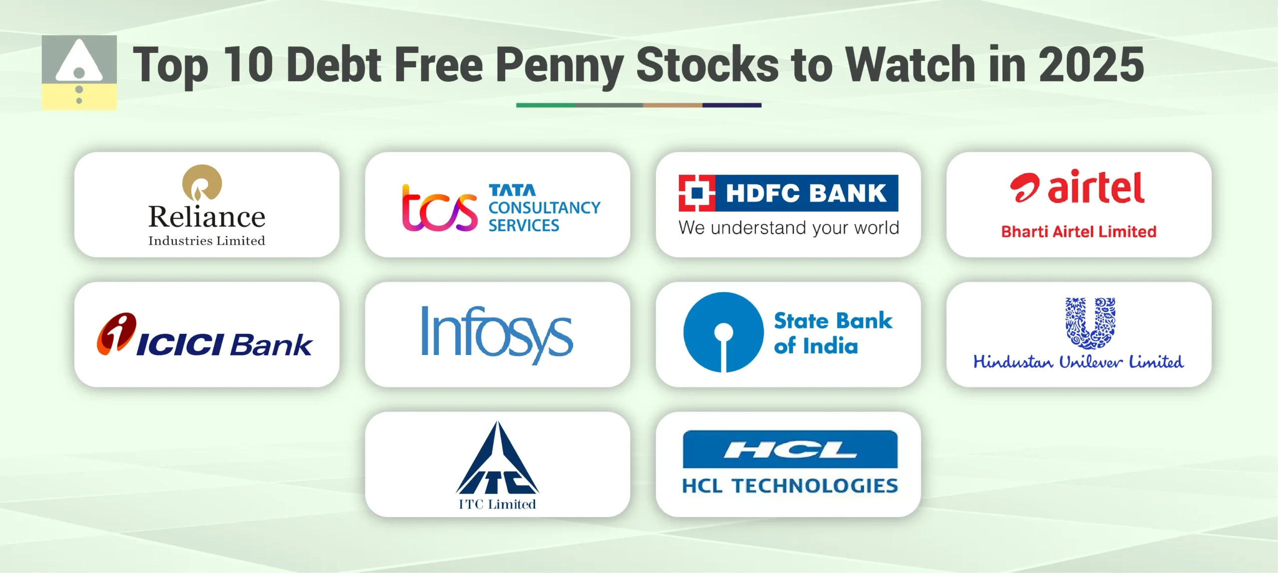 Top 10 Debt Free Penny Stocks to Watch in 2025