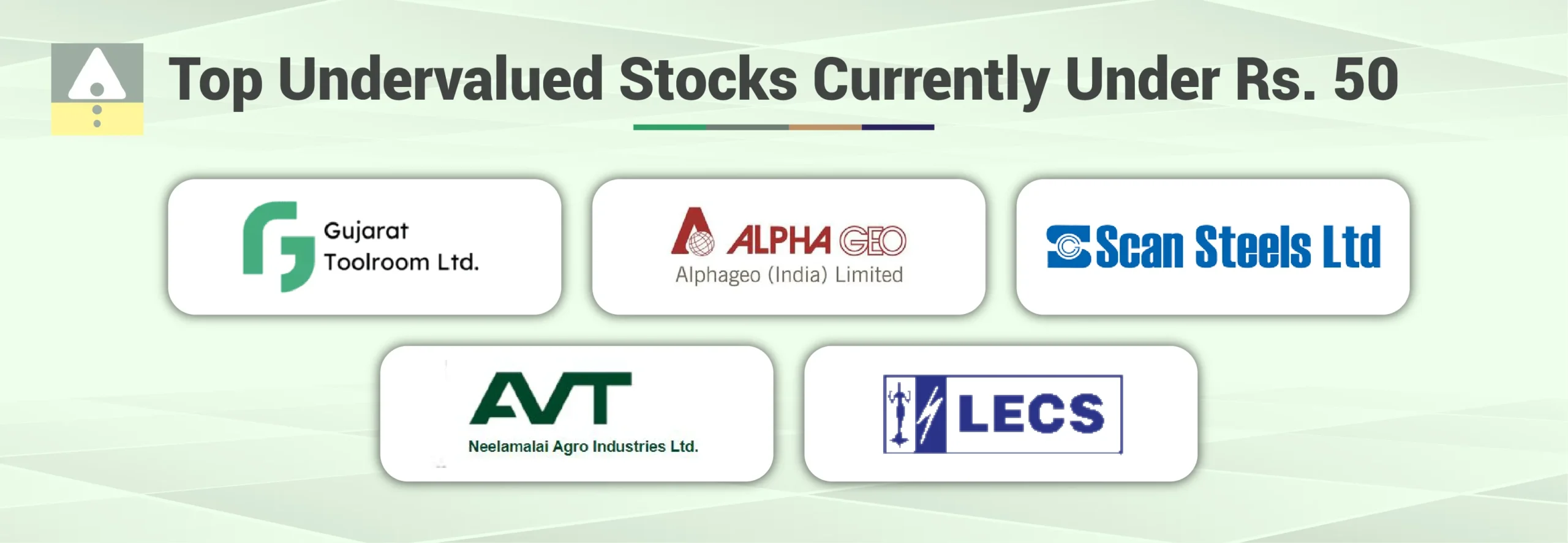 List of Undervalued Stocks to Buy Under Rs. 50