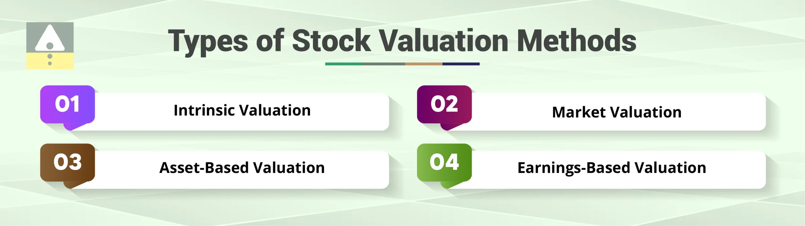 Types of Stock Valuation Methods